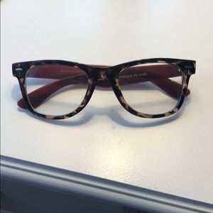 American Eagle Faux Glasses, Tortoise